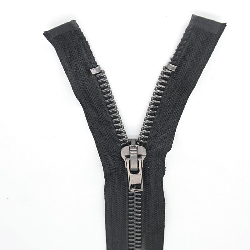 SHUNLI #10 40 Inch Separating Jacket Zippers Heavy Duty Metal Zipper Black Nickel for DIY Sewing Crafts Jacket Coat,1PC/Pack,SHUNLI - Image 5